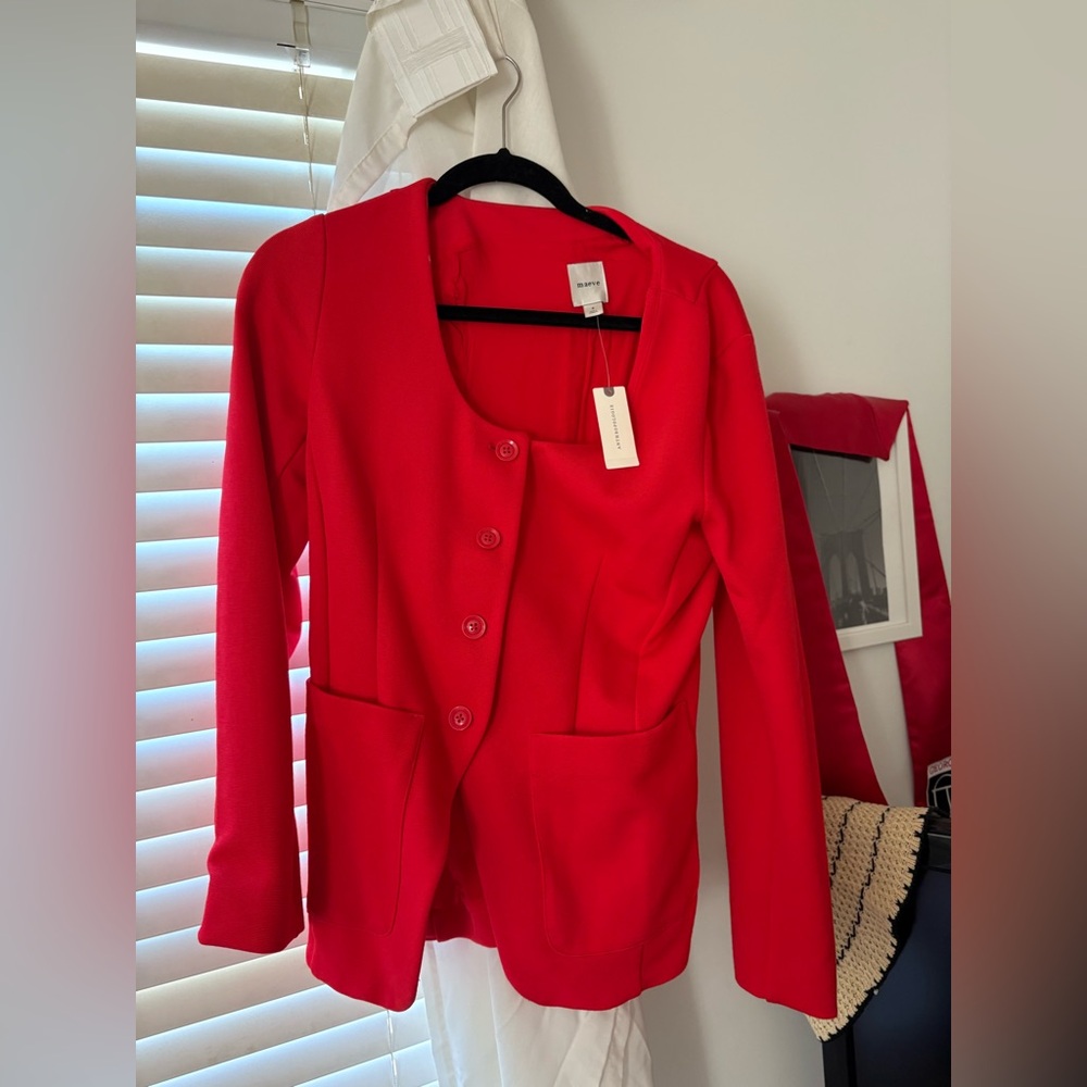 Maeve Red Blouse NWT